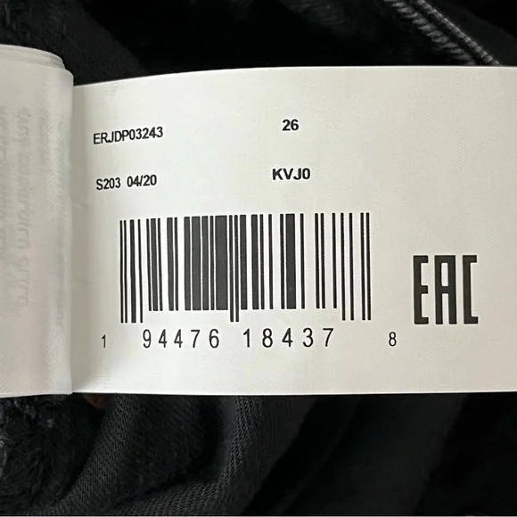 ROXY NWT COOL MEMORY BLACK SKINNY JEANS 26 - Picture 15 of 15